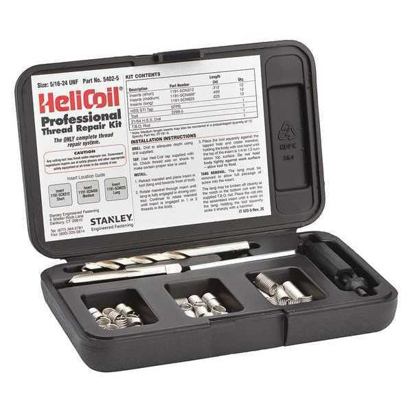 Free-Running Helical Insert Repair Kit, Helical Inserts, 5/16