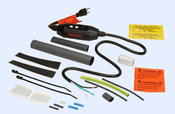 Plug In Cord Set, For Use With 120V WinterGard Heating Cables, Plastic