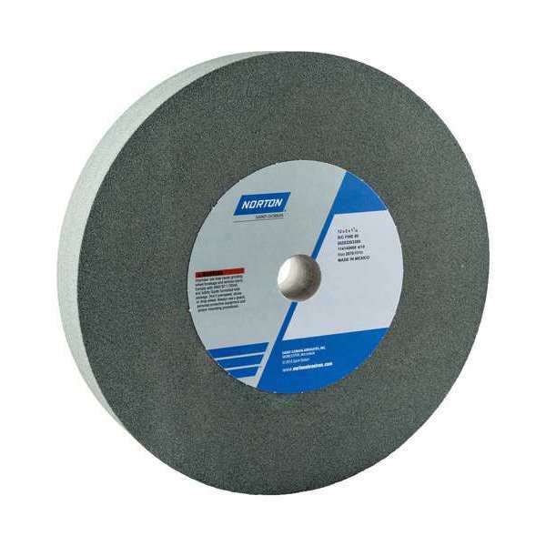 Grinding Wheel, T1, 12x2x1-1/4, SC, 80G, Brn