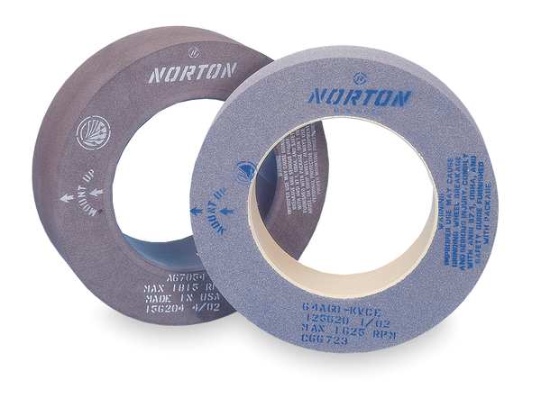 Centerless Grinding Wheel, 20x8x12, AO, 60G