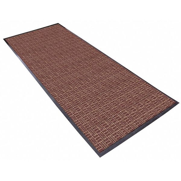 Entrance Mat, Brown, 4 ft. W x 6 ft. L