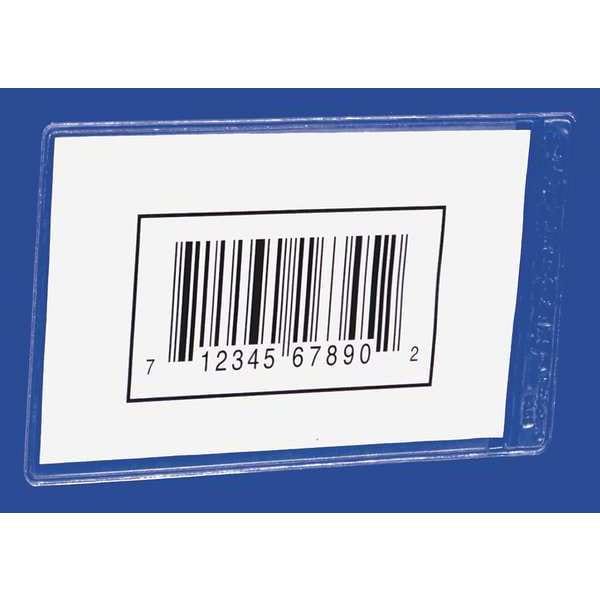Label Holder, Clear, Slide-In