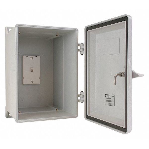 Weather Resistant Phone Enclosure With Lock Door Option