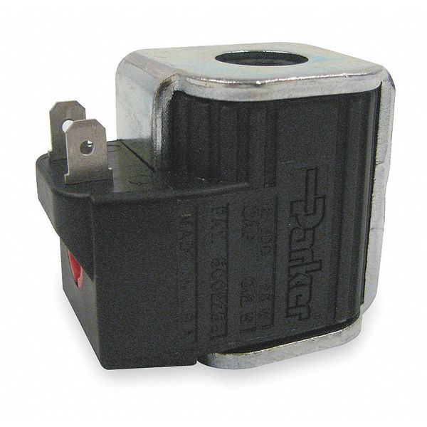 Cartridge Valve Coil, 12 VDC, Double Spade