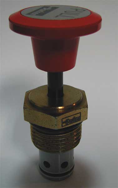 Cartridge Valve, NC Poppet, 13 GPM