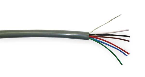 Comm Cable, Riser, 22/6, 1000 Ft.