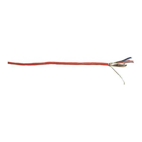 Comm Cable, Shielded, Plenum, 14/4, 1000 Ft