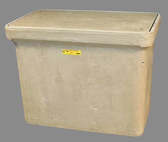 Underground Enclosure, 15,000 lb., 22