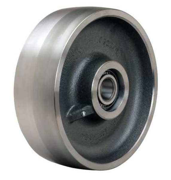 Caster Wheel, Steel, 10 in., 6500 lb.