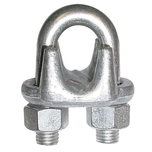 Wire Rope Clip, 3/16 In, Forged Steel