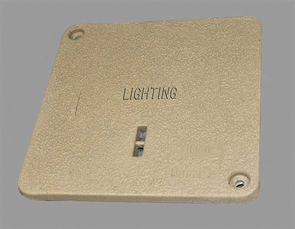 Underground Enclosure Cover, 12-13/16