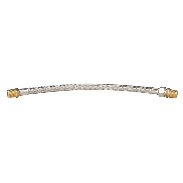 Flexible Hose Assy, 1/2 In, 18 In L, EPDM
