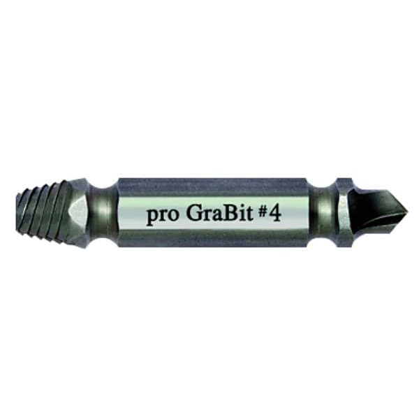 Drill/Extractor Tool, #4 Size, #16-3/8 Cap
