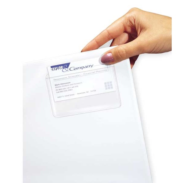 Top Load Business Card Holder, Pk10