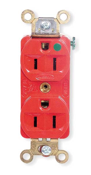 15A Duplex Receptacle 125VAC 5-15R RD