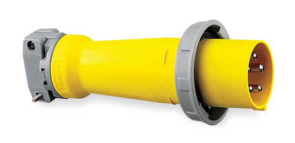 Pin and Sleeve Plug, 4P, 5W, 100A, 208V