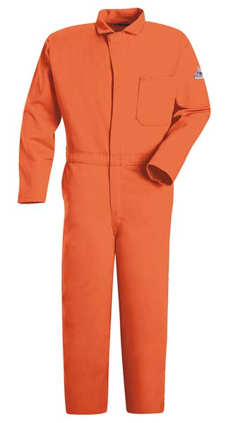 FR Contractor Coverall, Orange, XL, HRC2