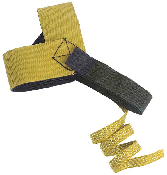 Antistatic Heel Strap, Yellow, PK20