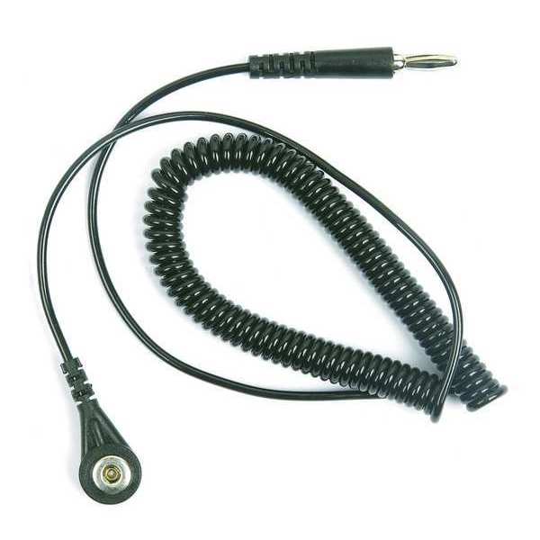 Static Control Cord, Straight, 4-1/2 ft.