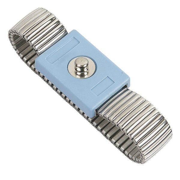 Static Wrist Strap, Large, Stainless Steel
