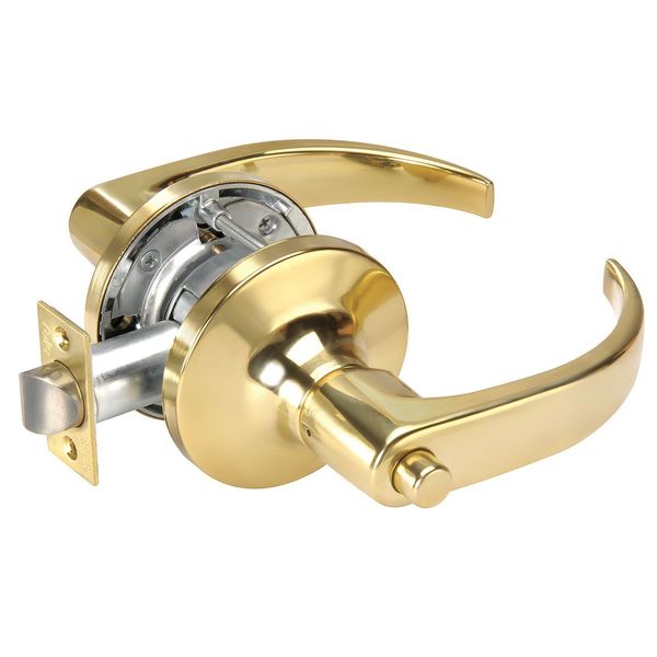 Lever Lockset, Mechanical, Privacy, Grade 1
