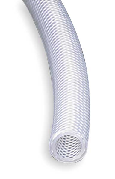 Tubing, Clear, Shore A 73, 3/4