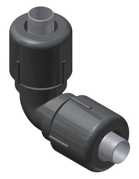 Elbow, 1/2 CTS, Polyamide 11