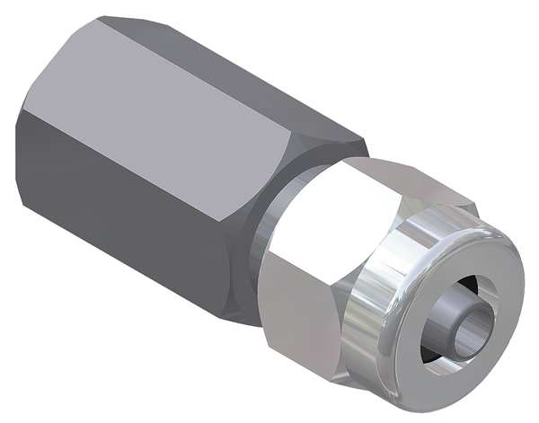 Full Coupling, 1/2 CTS, Steel