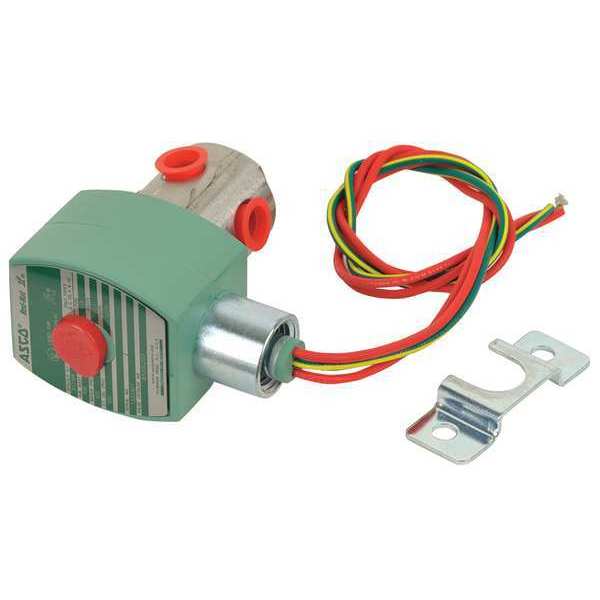 120V AC Stainless Steel Solenoid Valve, Universal, 1/4 in Pipe Size