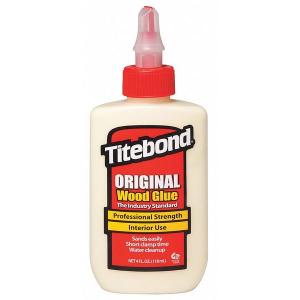 Wood Glue, Original Series, Yellow, 24 hr Full Cure, 4 oz, Bottle
