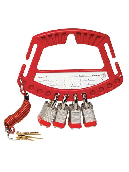 Padlock Station, Unfilled, 1 Component