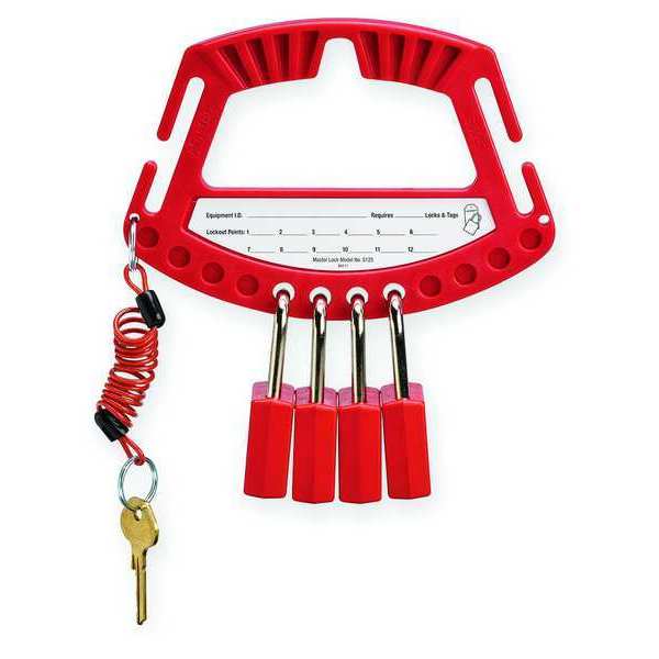 Padlock Station, Unfilled, 1 Component