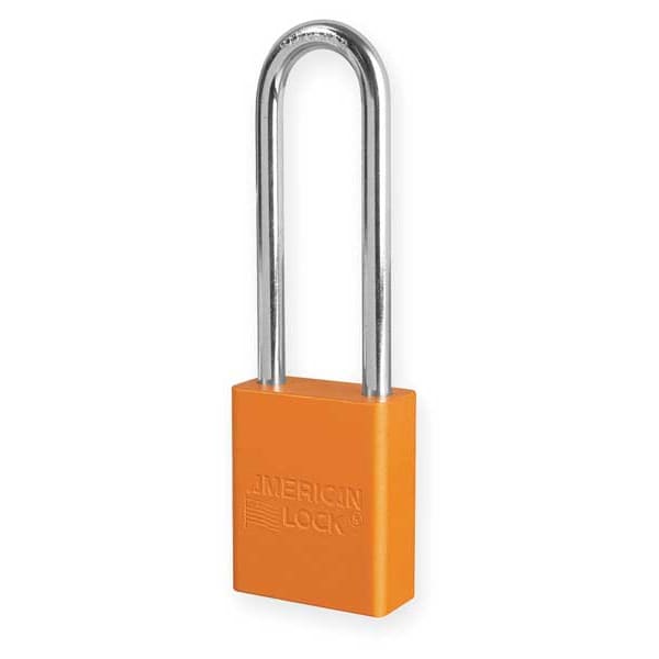 Lockout Padlock, KA, Orange, 1-7/8