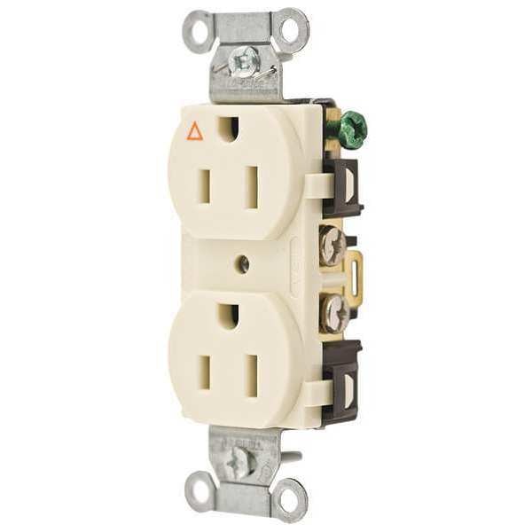 15A Duplex Receptacle 125VAC 5-15R IV