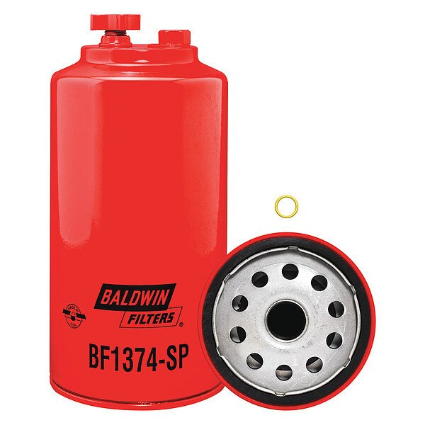 Fuel Filter, 9-7/32 x 4-1/4 x 9-7/32 In