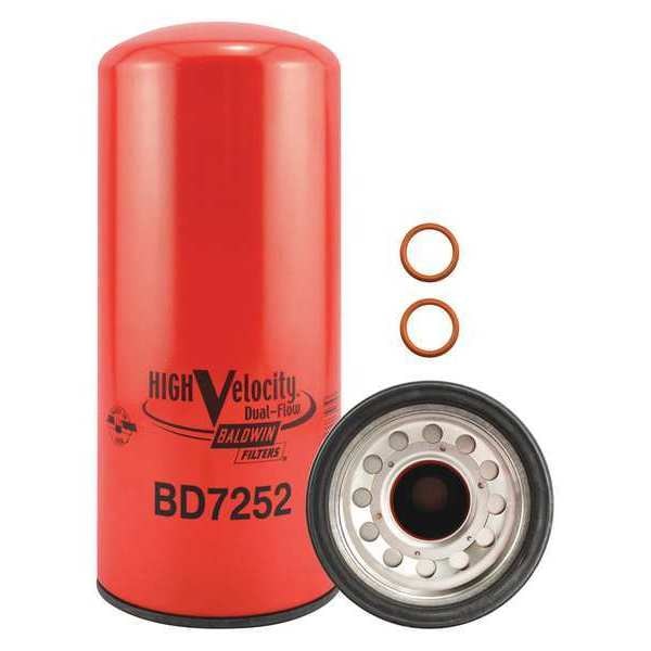 Oil Fltr, Spin-On, High Velocity, Dual-Flow
