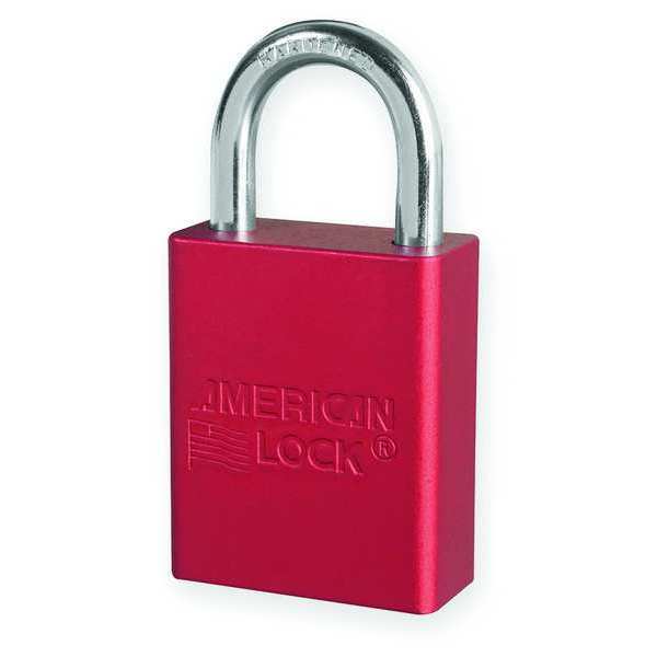 Lockout Padlock, KA, Red, 1-7/8