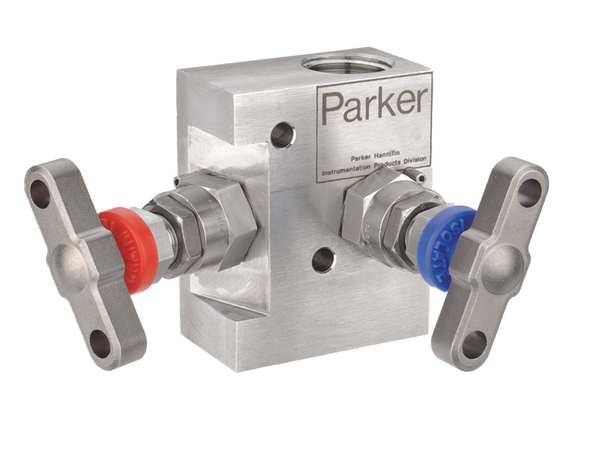 Manifold Valve, 1/2 In FNPT, Height 4 In