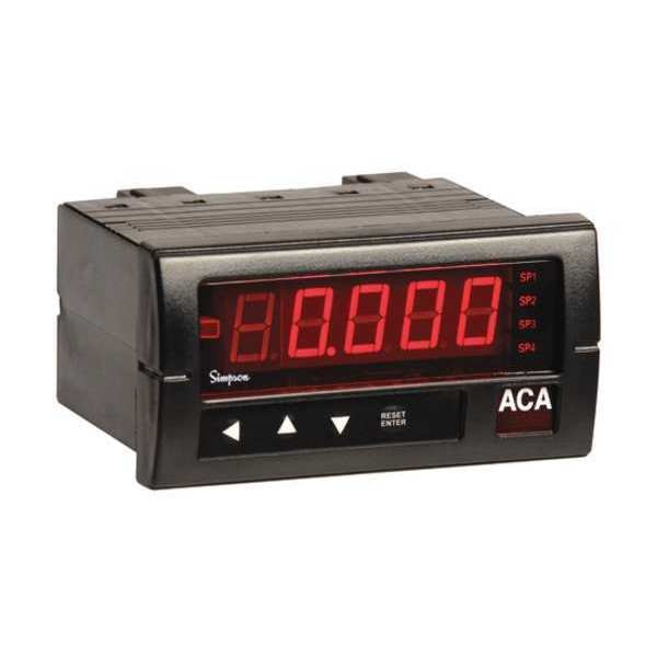 Digital Panel Meter, AC Voltage, 600 VAC