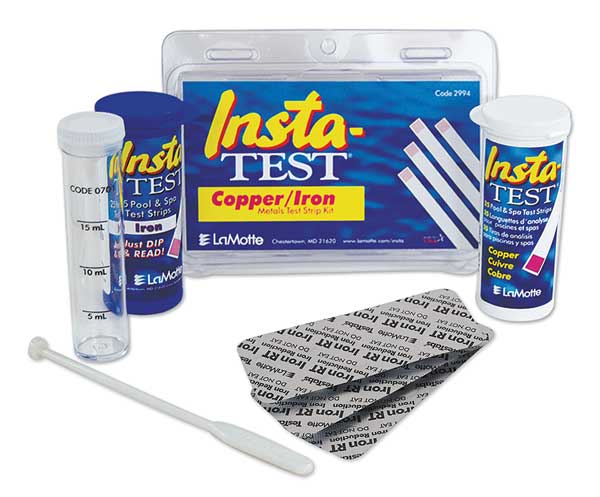 Test Strip, Iron, Copper, PK25