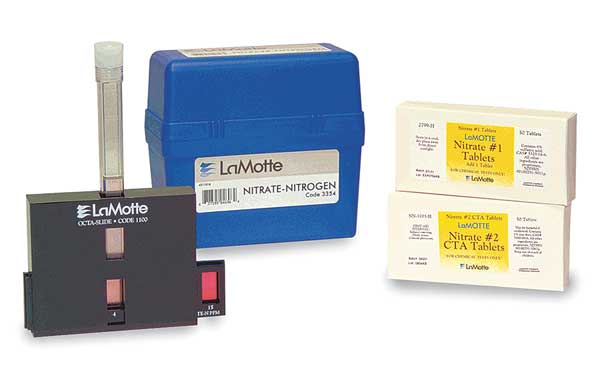 Water Testing Kit, Nitrate, 0 to 15 PPM