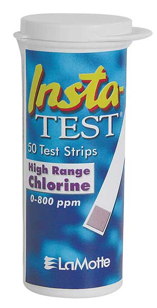 Test Strip, Free Chlorine, PK50