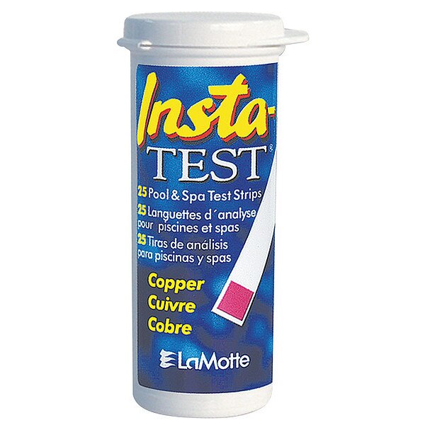 Test Strip, Copper, 0 to 3.0 PPM, PK25