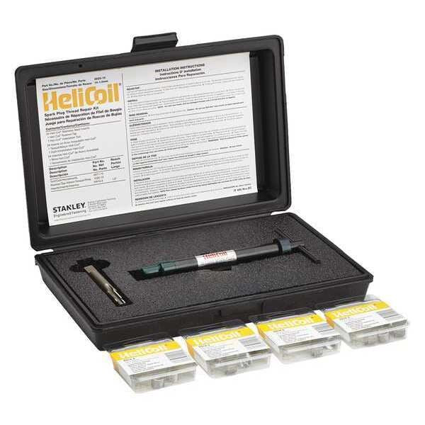 Free-Running Helical Insert Repair Kit, Helical Inserts, M10-1.00, Plain 18-8 Stainless Steel