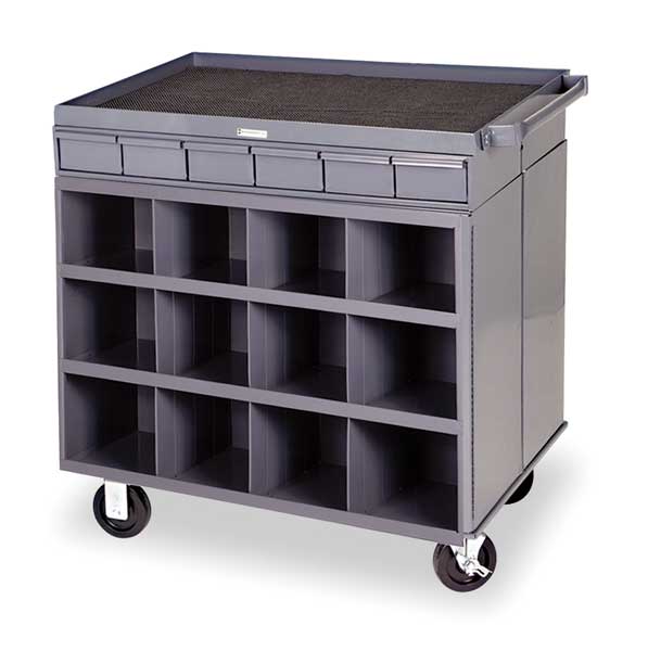 Mobile Workstation, 1200 lb, 34 inL, 24 inW