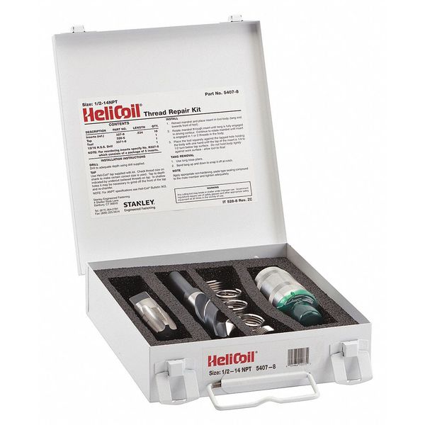 Free-Running Helical Insert Repair Kit, Helical Inserts, 1/2
