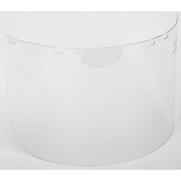Faceshield Visor, Polycarb, 9-1/2x15-1/2in
