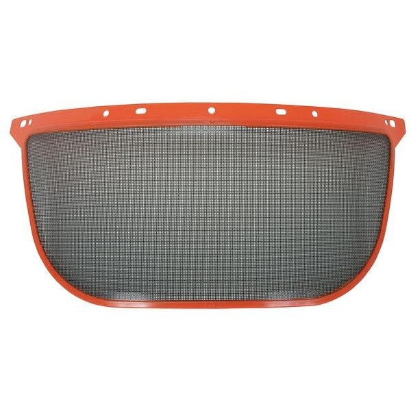 Faceshield Visor, Steel Mesh, Black