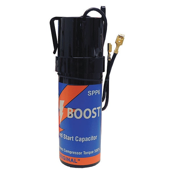 Hard Start Kit, Relay and Start Capacitor, 90-277 Volts