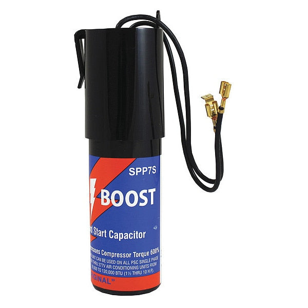Hard Start Kit, Relay and Start Capacitor, 90-277 Volts
